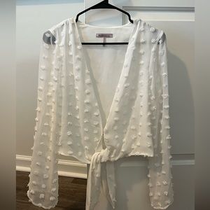 BCBG Tie Blouse